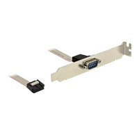Serielles Bedienfeld, DB-9 Stecker bis 9-polig IDC