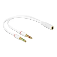 Headsetadapter, Stereo Mini-Klinkenstecker