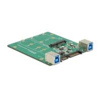 DeLock Converter SATA / USB 3.1 type B socket> M.2 /