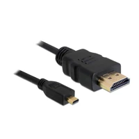 DeLock HDMI-Kabel mit Ethernet, HDMI Stecker zu mikro