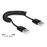 USB-Kabel, USB Stecker zu USB Stecker, USB 2.0, 60cm -