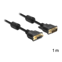 DVI-Kabel, DVI-D Buchse bis DVI-D Stecker, 1m -
