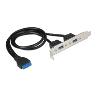 Slot bracket, USB-Konsole, USB Typ A Buchse bis