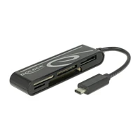 DeLock USB 2.0 Card Reader USB Type-C, Kartenleser 91739
