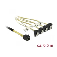 SATA- / SAS-Kabel, SAS 6Gbit/s, 4x Mini SAS HD