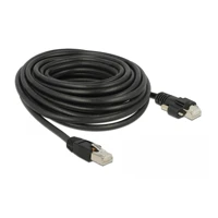 Patch-Kabel, RJ-45 Stecker schraubbar zu RJ-45 Stecker -