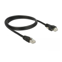 Patch-Kabel, RJ-45 Stecker zu RJ-45 Stecker schraubbar -