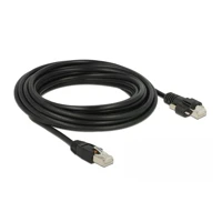 Patch-Kabel, RJ-45 Stecker schraubbar zu RJ-45 Stecker -