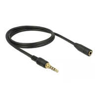 Audioverlängerungskabel, 4-poliger Mini-Stecker
