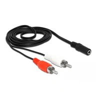 Audiokabel, RCA Stecker zu mini-phone stereo 3.5