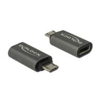 USB-Adapter, USB-C Buchse zu Micro-USB Typ B Stecker -