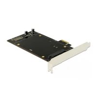 PCI Express x1 Card for 2x SATA HDD / SSD -