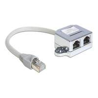 RJ45 Port Doubler, Ethernet 100Base-TX-Splitter -