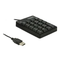 Tastenfeld, USB, Schwarz, retail