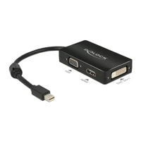 Adapter mini Displayport 1,1Stecker > VGA / HDMI /