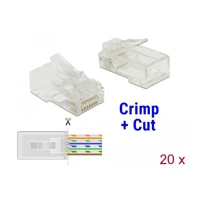 Netzwerkanschluss, RJ-45 Stecker, UTP, 5-6,5mm -