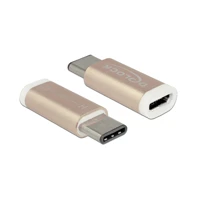 USB-Adapter, USB-C Stecker bis Micro-USB Typ B Buchse -