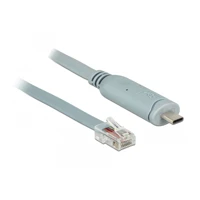 Serieller Adapter, 24 pin USB-C Stecker zu RJ-45 Stecker