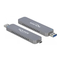 Speichergehäuse, M.2, M.2 NVMe Card, USB-C, USB