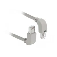 Patch-Kabel, RJ-45 Stecker nach oben gewinkelt zu