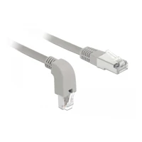 Patch-Kabel, RJ-45 Stecker nach unten gewinkelt zu