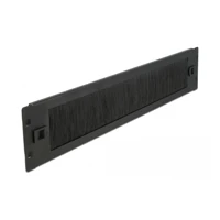 Kabelabdeckung mit Bürsten, Rack montierbar -
