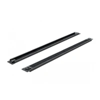 Kabelabdeckung mit Bürsten, Rack montierbar -