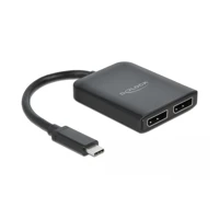 DeLock USB Type-C Splitter (DP Alt Mode) to 2x