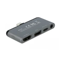 Mini, Dockingstation, USB-C, HDMI