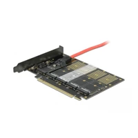 PCI Express x16 Card to 5x internal M.2 Key B /