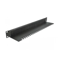 Cable Management Brush Strip with Cable Support