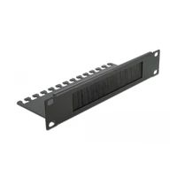Cable Management Brush Strip with Cable Support