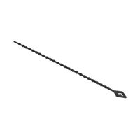 DeLock Kabelbinder, mit Perlen, wiederverwendbar, 15cm