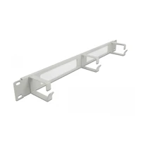 Cable Management Brush Strip with 3 hooks -