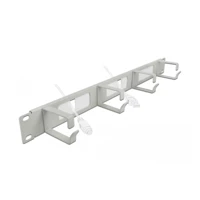 Cable Management Brush Strip with 4 hooks -