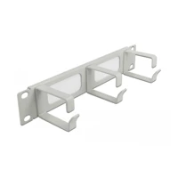 Cable Management Brush Strip with 3 hooks -