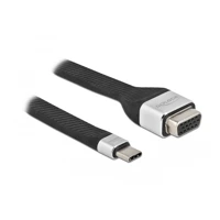 DeLock USB/VGA-Adapter, USB-C Stecker zu HD-15 (VGA) Buchse -