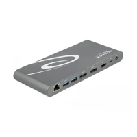 DeLock USB Type-C DP 1.4 Docking Station Triple 4K