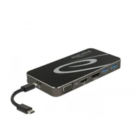 DeLock USB Type-C 3.2 Dockingstation 4K, Dockingstation
