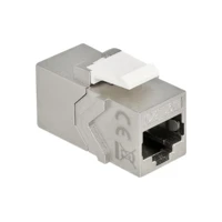 Modularer Einschub (Kopplung), RJ-45, weiß