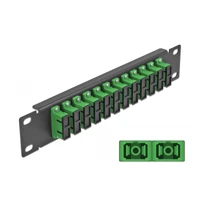 Patch Panel, Schrankmontage, SC Duplex SM X 12 -