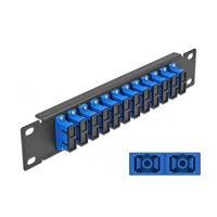 Patch Panel, Rack montierbar, SC Duplex SM X 12
