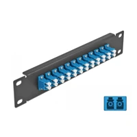 Patch Panel, Rack montierbar, LC SM X 12 -
