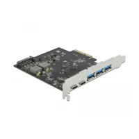 USB-Adapter, PCIe 3.0 x4, USB-C 3.2 Gen 2x2 +