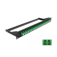 Patch Panel, Rack montierbar, LC Duplex SM X 24