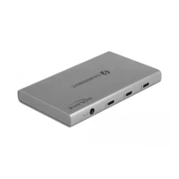 Hub, 3x Thunderbolt 4 + 1x USB 3.2 Gen 2 -