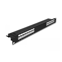 Patch Panel, Rack montierbar, CAT 6a, RJ-45 X