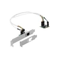 Mini PCIe I/O PCIe half size 1x Gigabit LAN Low