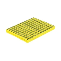 Set Kabelmarker-Clips, gelb