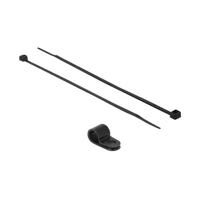 DeLock Kabelbinder-Kit, 20cm, Schwarz